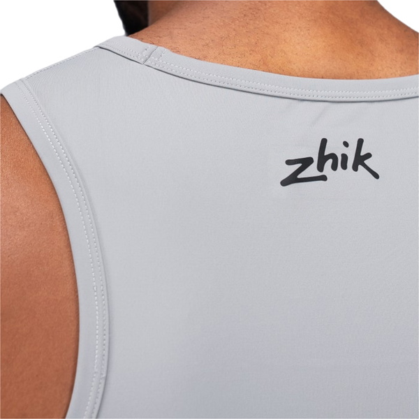 2026 Zhik Mens Eco Spandex LT Race Singlet VST-0140-M-PLT - Platinum